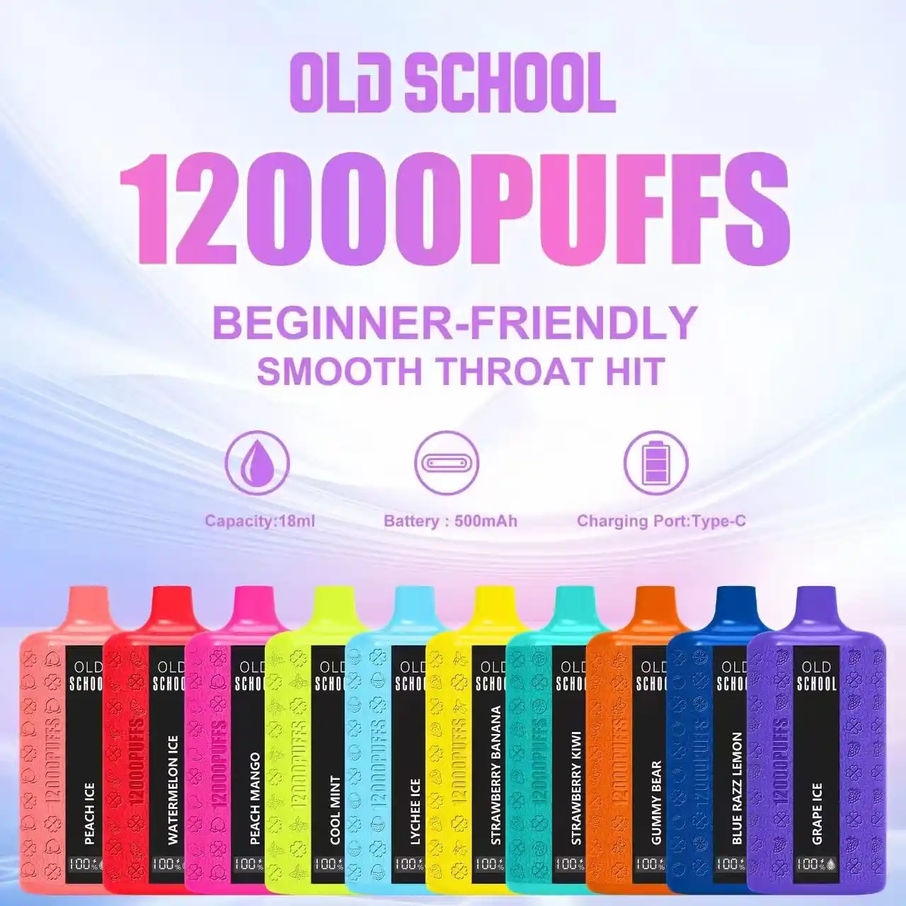 Old School 12000 Puffs No Compromises