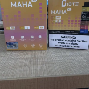 IQTE 2400 Puffs Disposable Vape 2ml Prefilled, Available in 0%, 2%, 3%, and 5% Nicotine